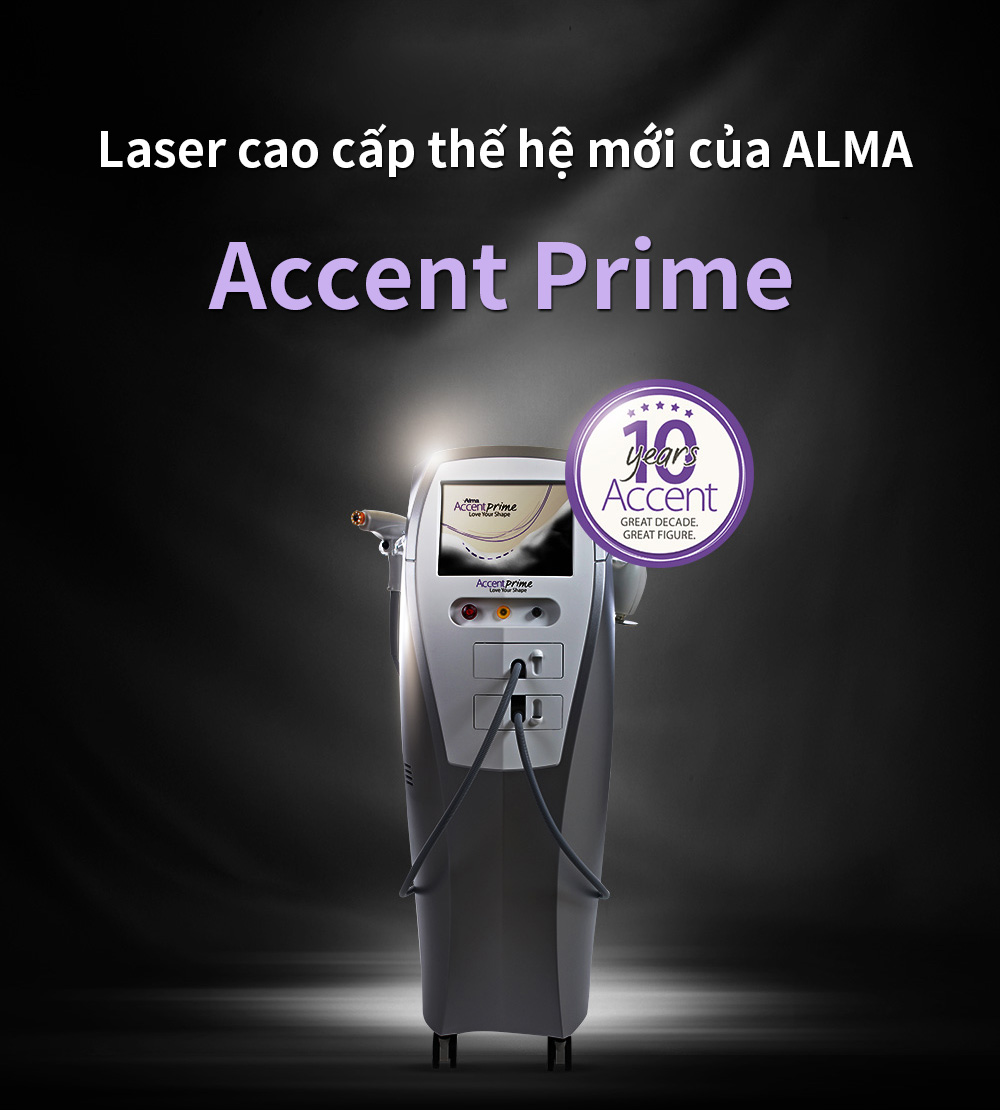 Laser cao cấp thế hệ mới của ALMA Accent Prime